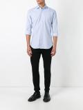 micro print shirt