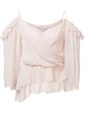 cold-shoulder blouse