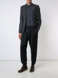 休闲弹性束口长裤