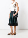 round logo shoulder bag 