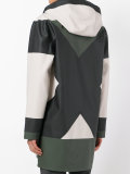 colour block coat 