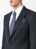 stitched effect pocket square