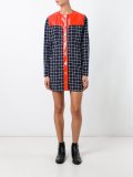'Grid' shirt dress