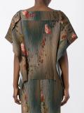 floral print blouse 