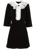 ruffled collar dress
