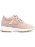 sequin embellished sneakers 