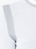 glitter detail knitted top