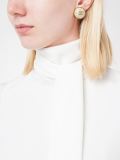 CC button clip-on earrings