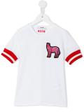zebra patch T-shirt
