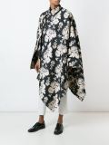 floral pattern cape