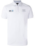 chest print polo shirt