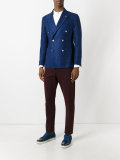 double-breasted blazer