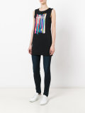 embellished sleeveless T-shirt