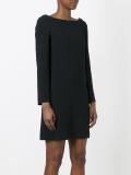 scoop back dress