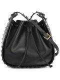 sudded bucket shoulder bag 