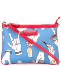 printed shoulder bag