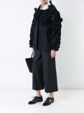 handlinked twill cropped jacket