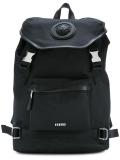 logo plaque backpack 