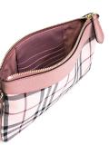checked crossbody bag