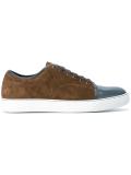 toe cap sneakers