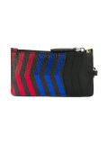 striped Faces wallet