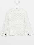 polka dot blazer 