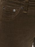 'Loden' velvet skinny jeans