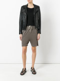 jersey tie-waist shorts