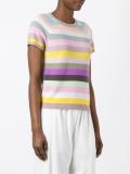 striped shortsleeved jumper