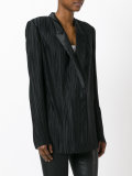 classic pleated blazer