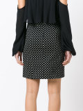 polka dot skirt