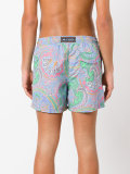 paisley print swim shorts