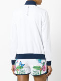 tropical print track jacket