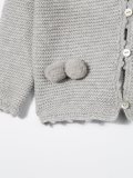 pom detailed cardigan