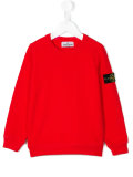 logo plaque classic sweatshirt
