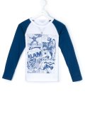 superheroes print T-shirt