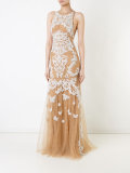 backless beaded gown