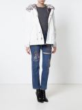 Cropped Mink Fur Lined Parka