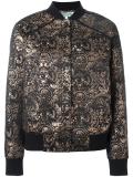 'Eyes' jacquard bomber jacket