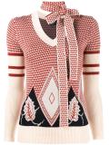 jacqaurd choker jumper