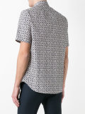 pattern short sleeve shirt