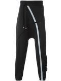 drop crotch track pants