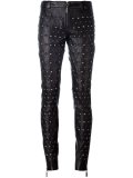studded lambskin trousers