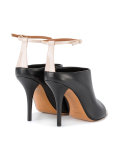 ankle strap mules