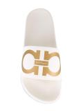 Groove slider sandals