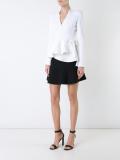 crepe wrap jacket