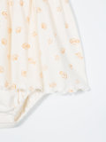 star print babygrow set