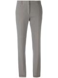 slim-fit long trousers