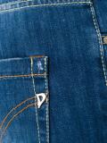 buttoned high-rise jeans