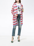 crochet hooded cardigan